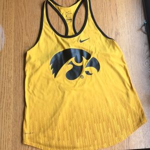 Nike - Iowa Hawkeyes racerback tank